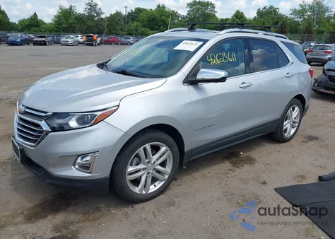 2020 Chevrolet Equinox Awd Premier 2.0L Turbo из США, поврежденный, VIN 3GNAXYEX9LS736086